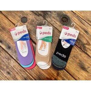 NWT 9 Pairs Peds Lot Extreme Low, Low, Mid Sport Liner Socks Shoes Womens 5-10